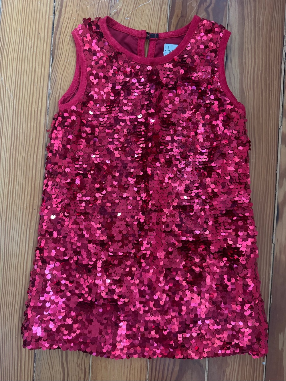 Chasing Fireflies Red Sequined Dress